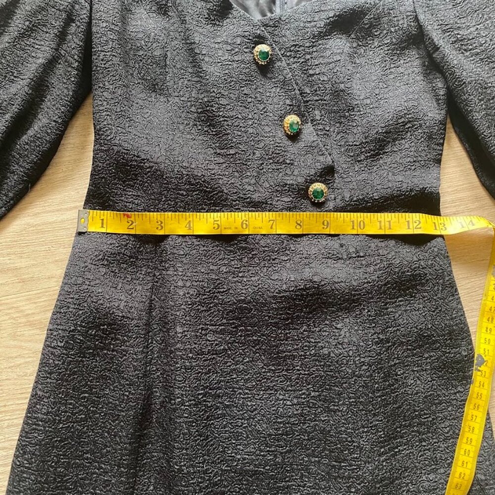 VINTAGE AJ BARI COCKTAIL DRESS SIZE 4 - Picture 7 of 7